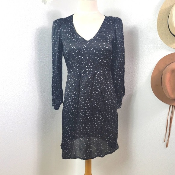 VELVET BY GRAHAM & SPENCER RACHEL SATIN TUNIC DRESS sz XS - Picture 13 of 16